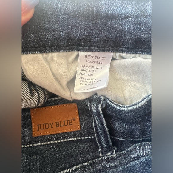 Judy Blue Slim Boot Cut 13/31 Dark Wash Denim - Picture 5 of 8